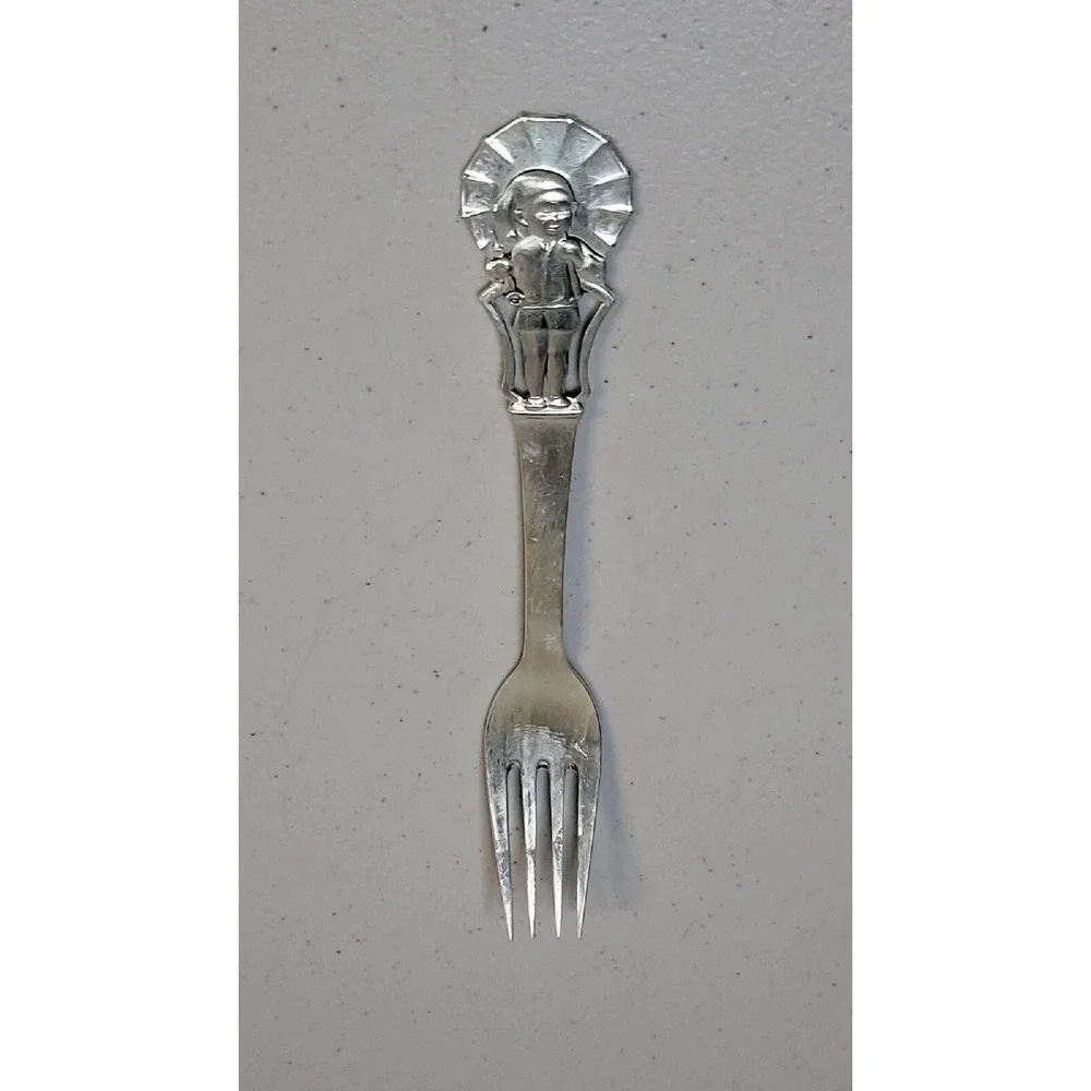 Vtg H.C. Andersen Fairy Tale 830 Silver PF Child Spoon 6-1/4